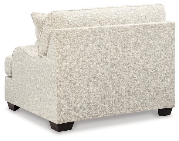 Valerano Parchment Oversized Chair - 3340423 - Luna Furniture